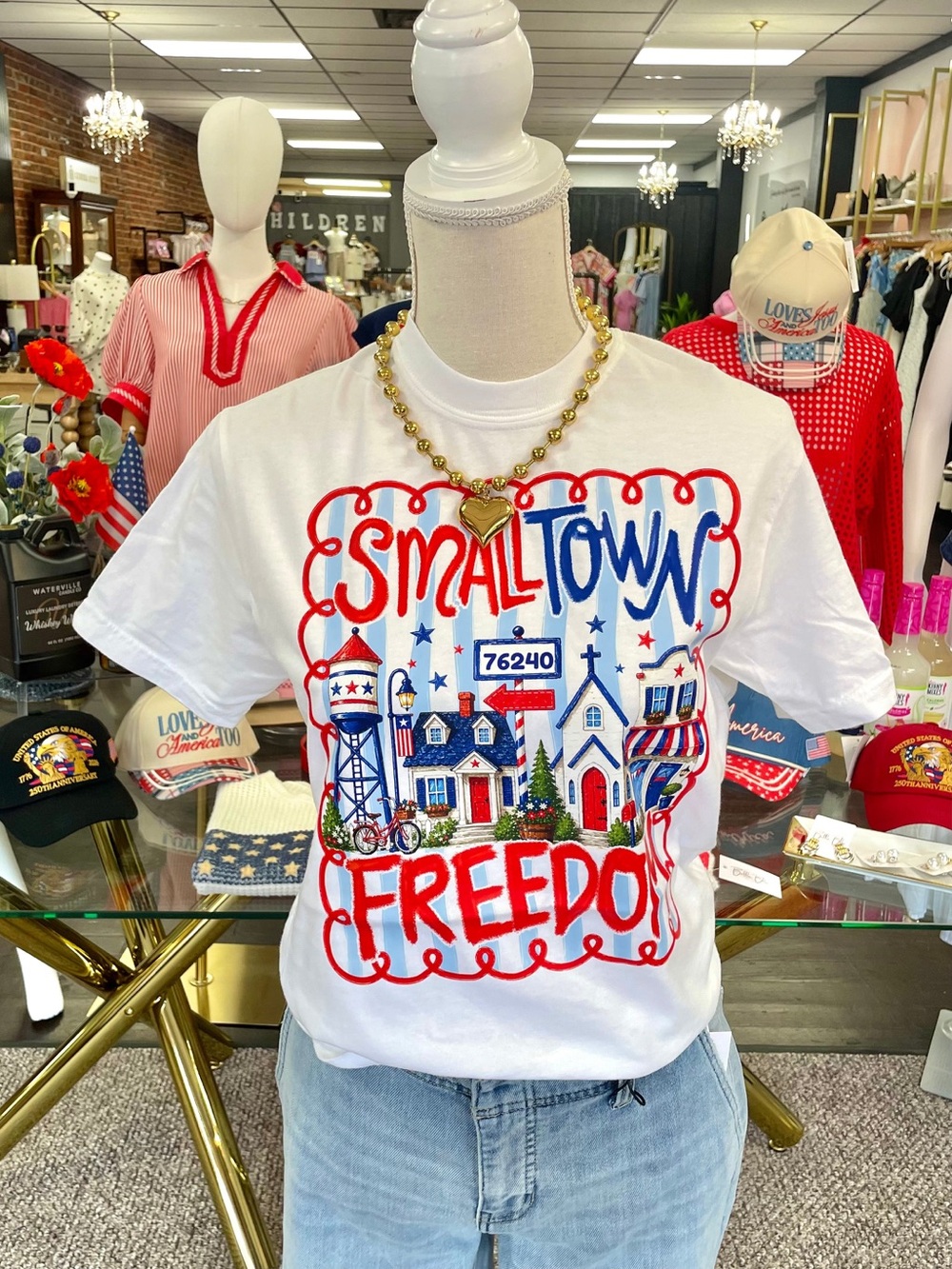 Small Town Freedom Tee